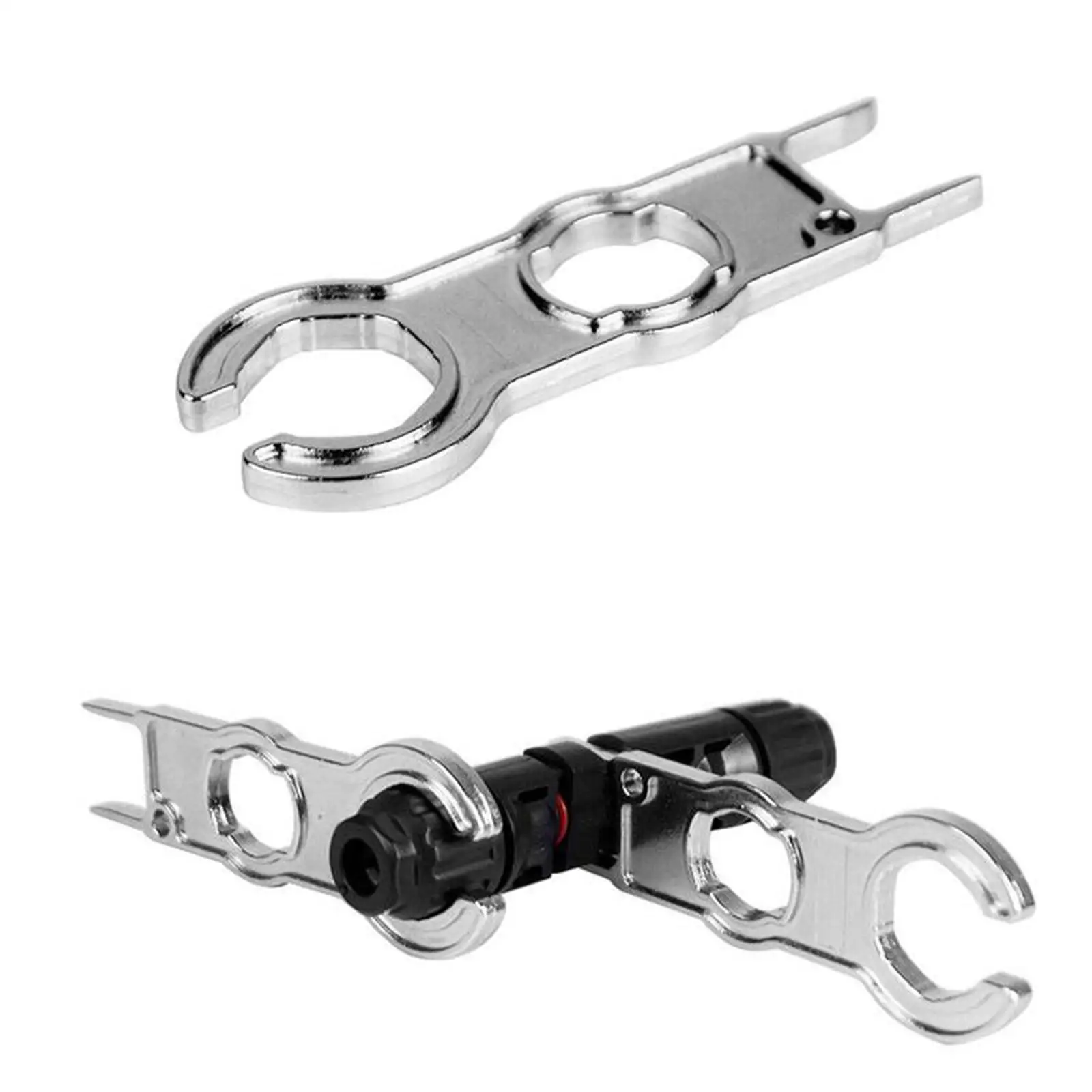 Solar Connector Wrenches Alloy Crimping Tool Key Tensioner for MC4 Connector Solar Panel Cable Solar Spanner Wrench Handy Wrench