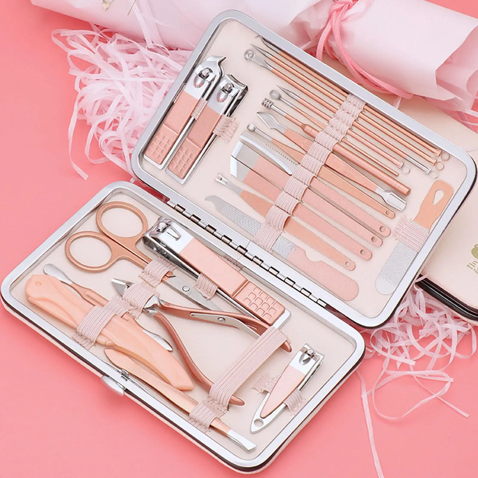 23x Manicure Nail Set Tools Pedicure Scissors for Nail Care