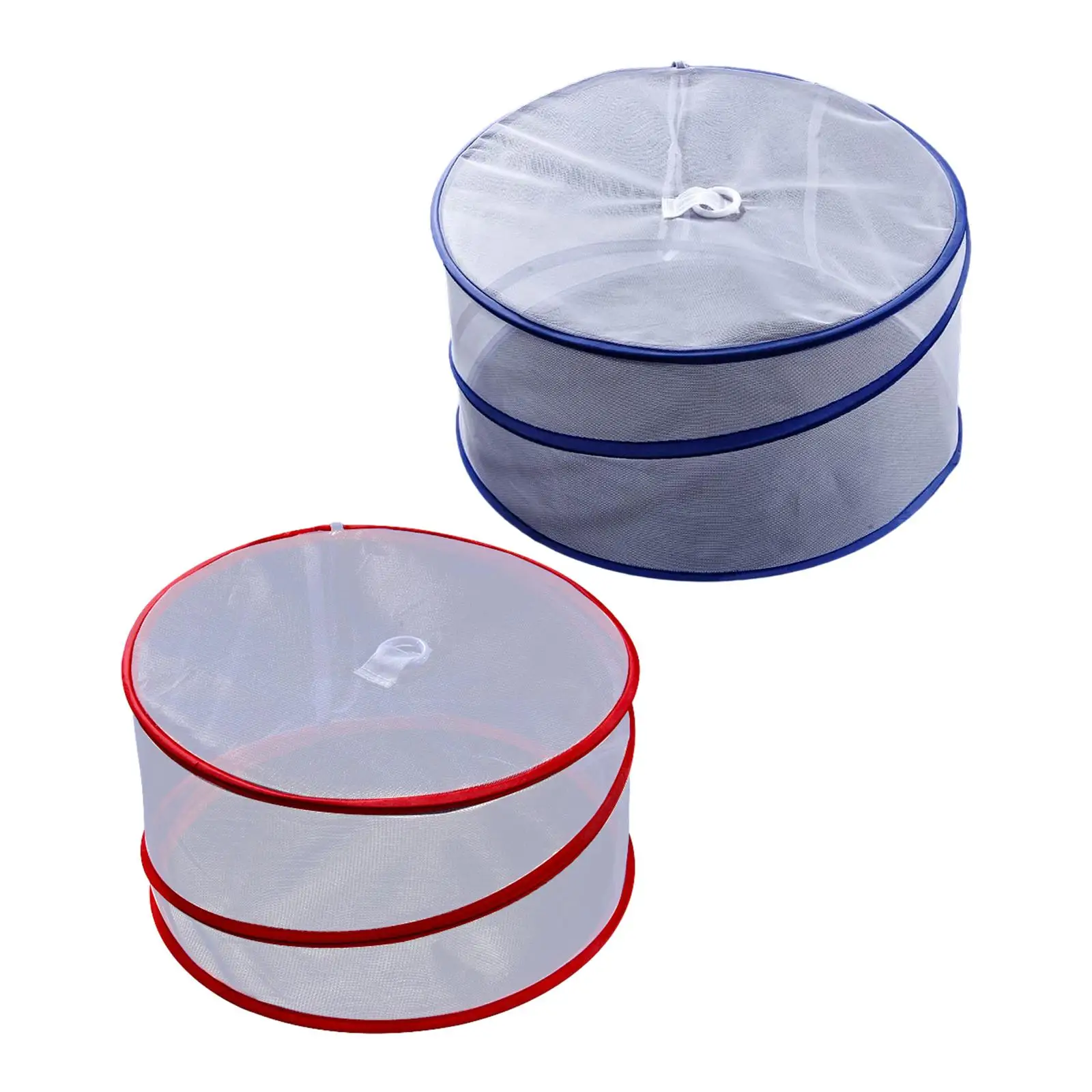 Food Cover Fruit Vegetable Cover Round Food Tents Keeps Fly Away Plate Serving Covers for BBQ Parties Cooking Hiking Trays