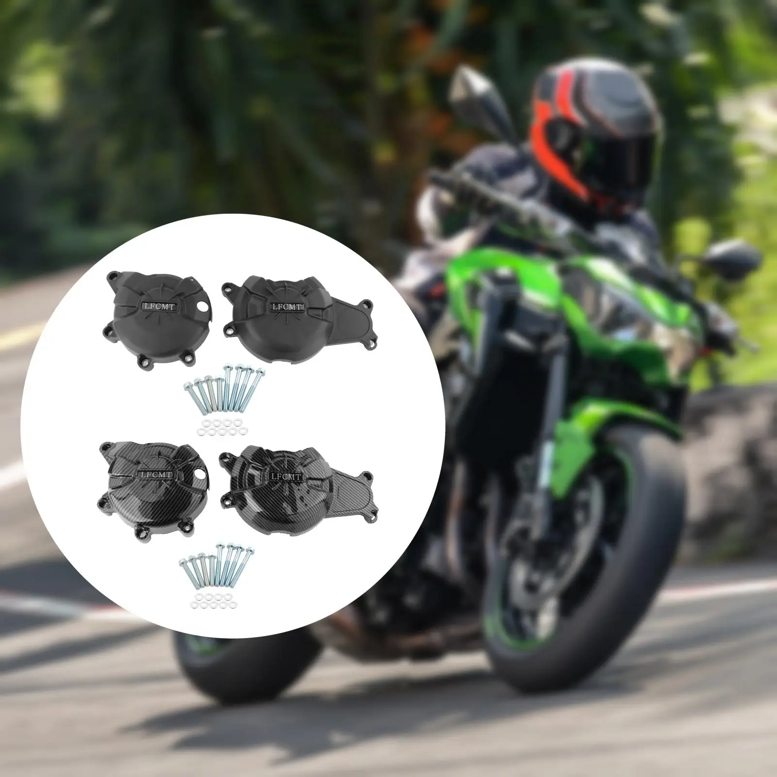 Motorcycles Engine  Covers Case Set Protective Guards Fit for  1