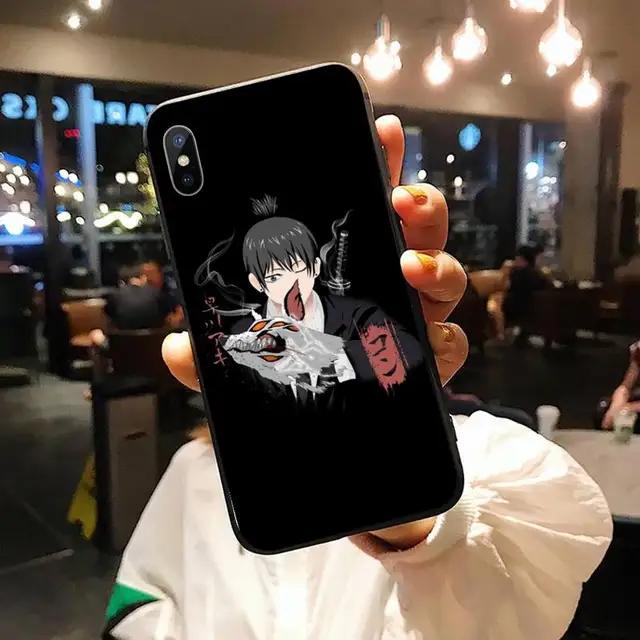 HXUANXUAN Capa de telefone anime japonês Motosserra Homem Hayakawa AKI  Matte Soft Silicone para iPhone 7