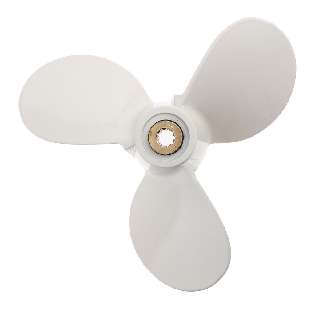 3-Blade Boat Propeller for 2-6HP White Marine Engine 7 1/2 X 8 BA