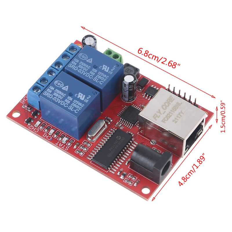 vias, módulo de controle udp, servidor de