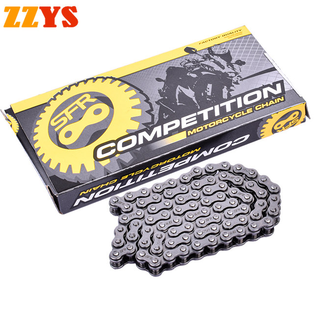 25H 90L Motorcycle Roller Chain with Spare Master Stainless Steel For HONDA  CRF100F CRF100 CRF 100 F CRF125F CRF125 CRF 125 F 18