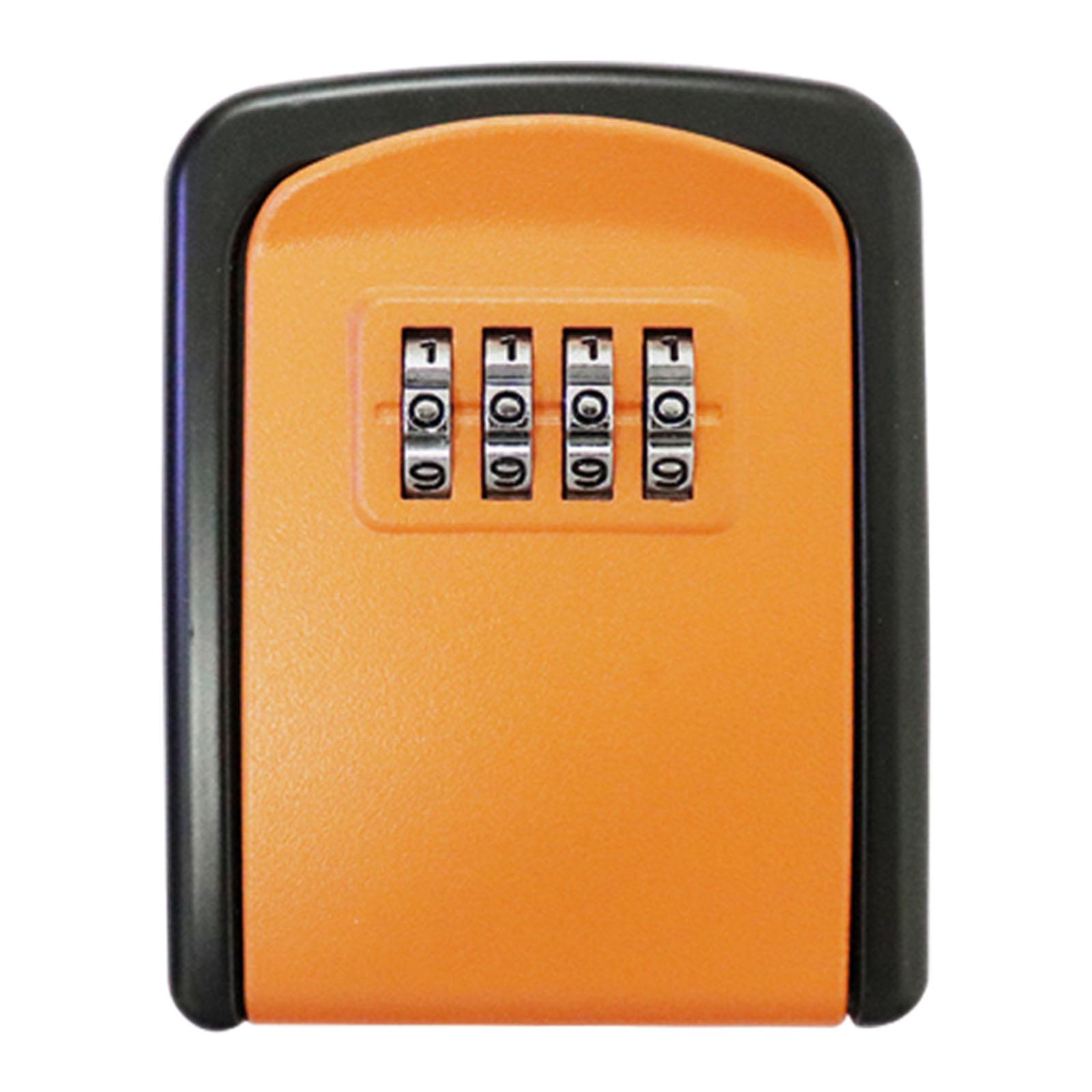 Portable Password Lock Box Password Combination Lock Box Outdoor Key Hider Outdoor Box with Code Lock Box