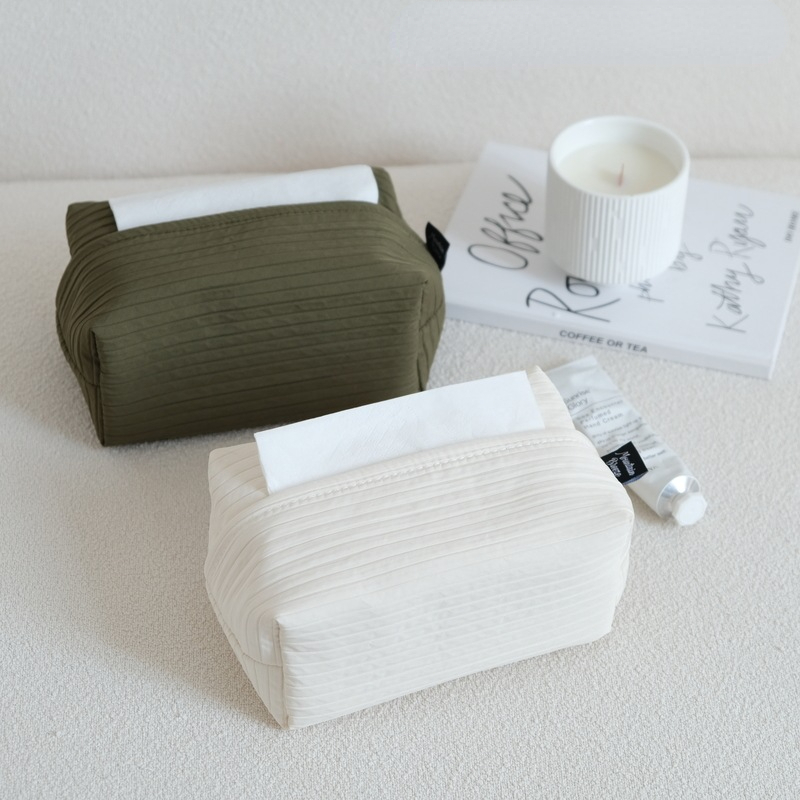 Simple High-end Tissue Box Dining Table Living Room Paper Box High-end Hand Towel Box Desktop Storage Drop Shipping