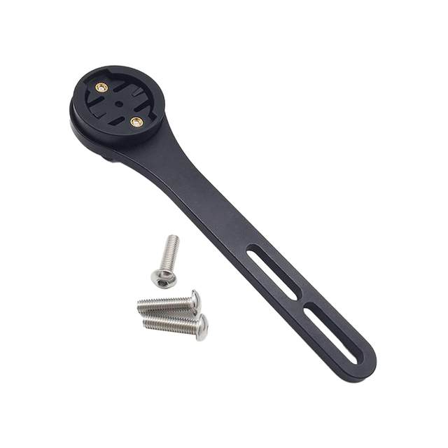 Aluminium Alloy Bike Computer Mount W/ Stainless Steel Screws Bracket Camera Adapter Speed Meter Stand for Cycling Accessories
