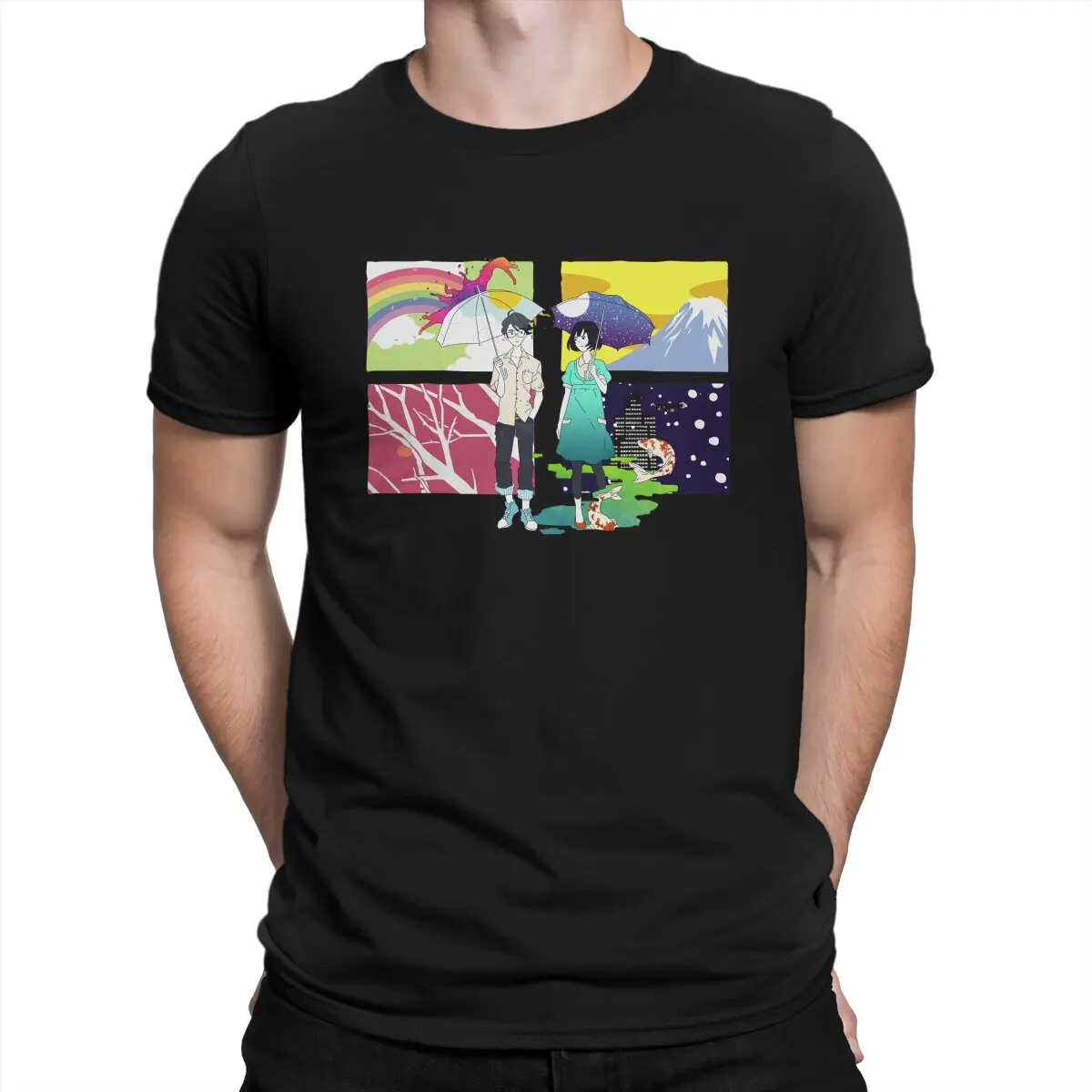 The Tatami Galaxy Ozu Anime Man TShirt Fondo de Pantalla Distinctive T  Shirt Original Streetwear New Trend| | - AliExpress
