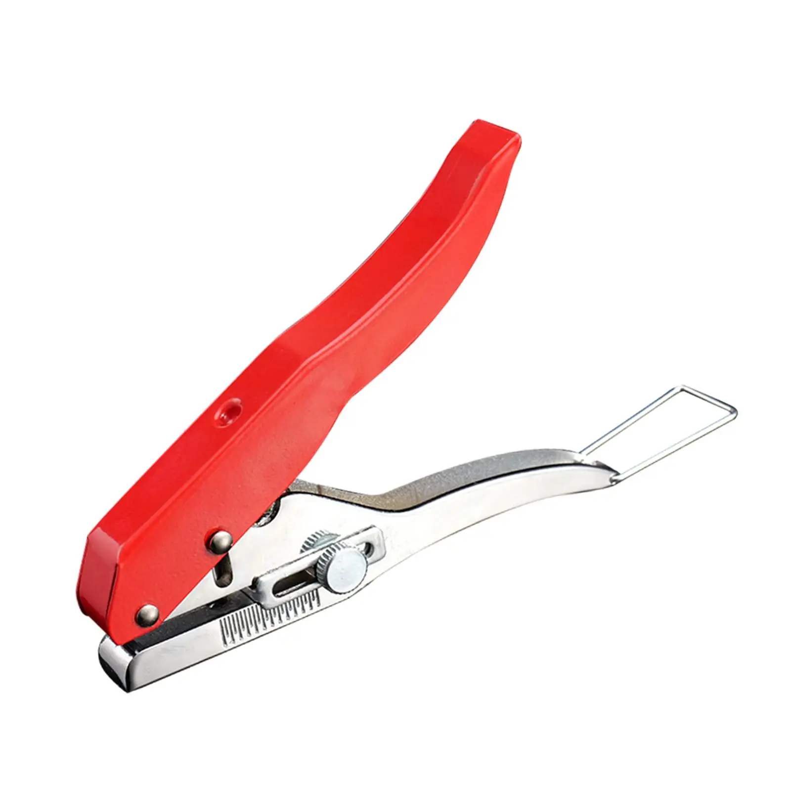 Hole Punch Paper Puncher Labor Saving Round Punch Pliers Metal Hole Punch Tool for Label Cardboard ID Card Hard Film DIY Craft