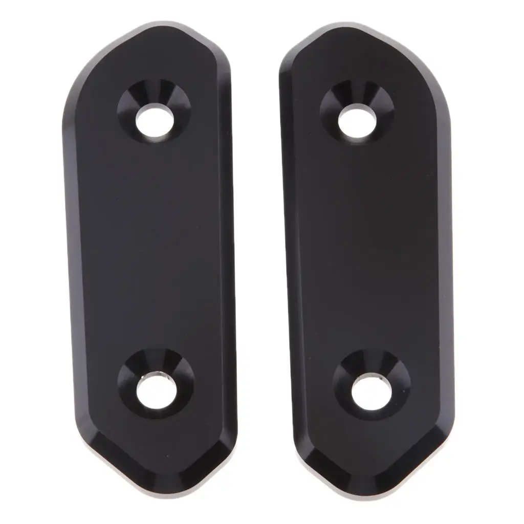 Pair Motorcycle Rearview Mirror Adapter Holder Mount Brackets For R15
