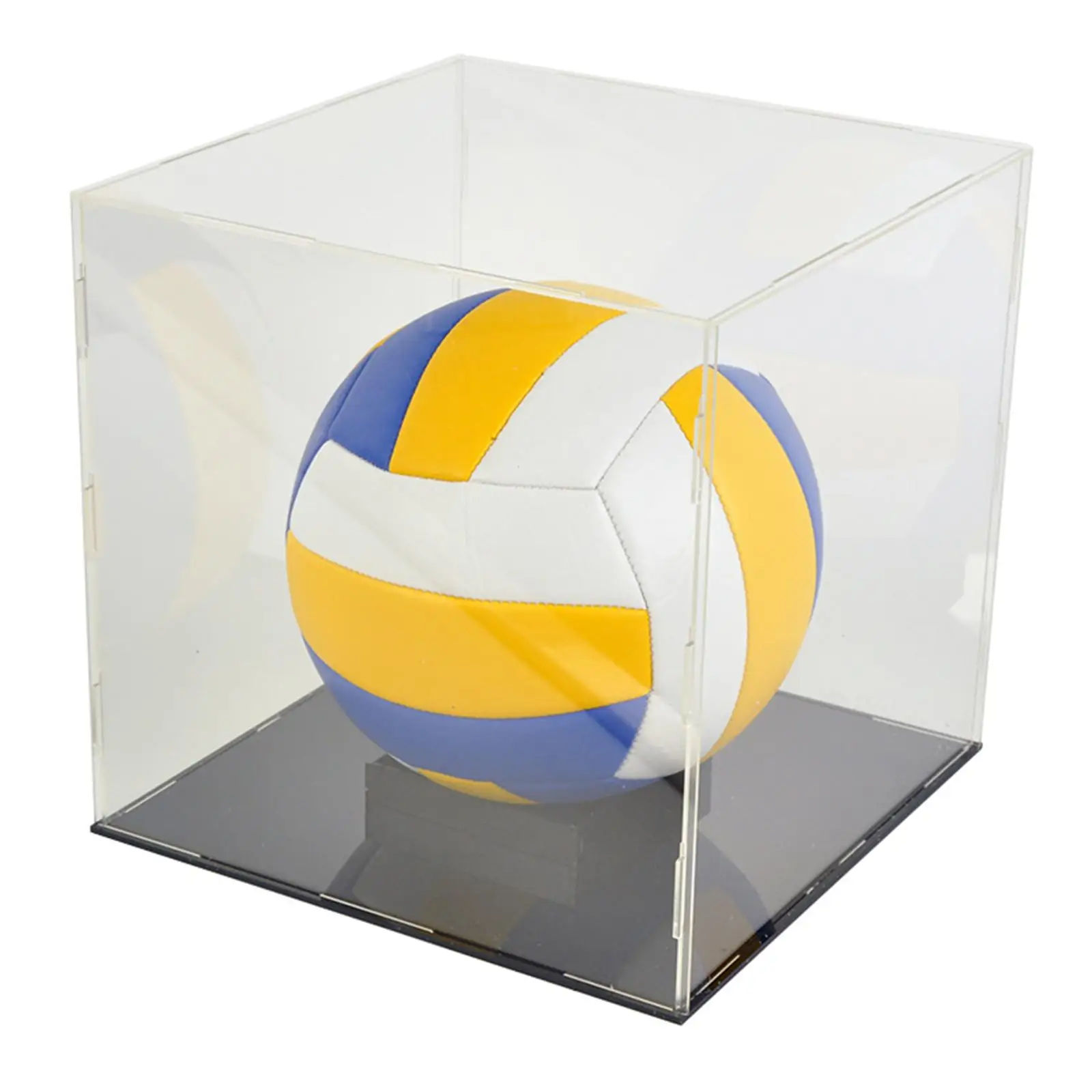 Acrylic Display Case 9.84`` Showcase for Action Figures, Stackable Collection Acrylic Cube for Model Cars, Statue Miniature