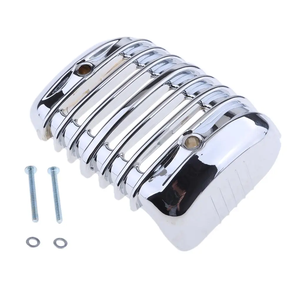 Front Chrome Voltage Regulator   for  soft tail 2001-2017 Silver