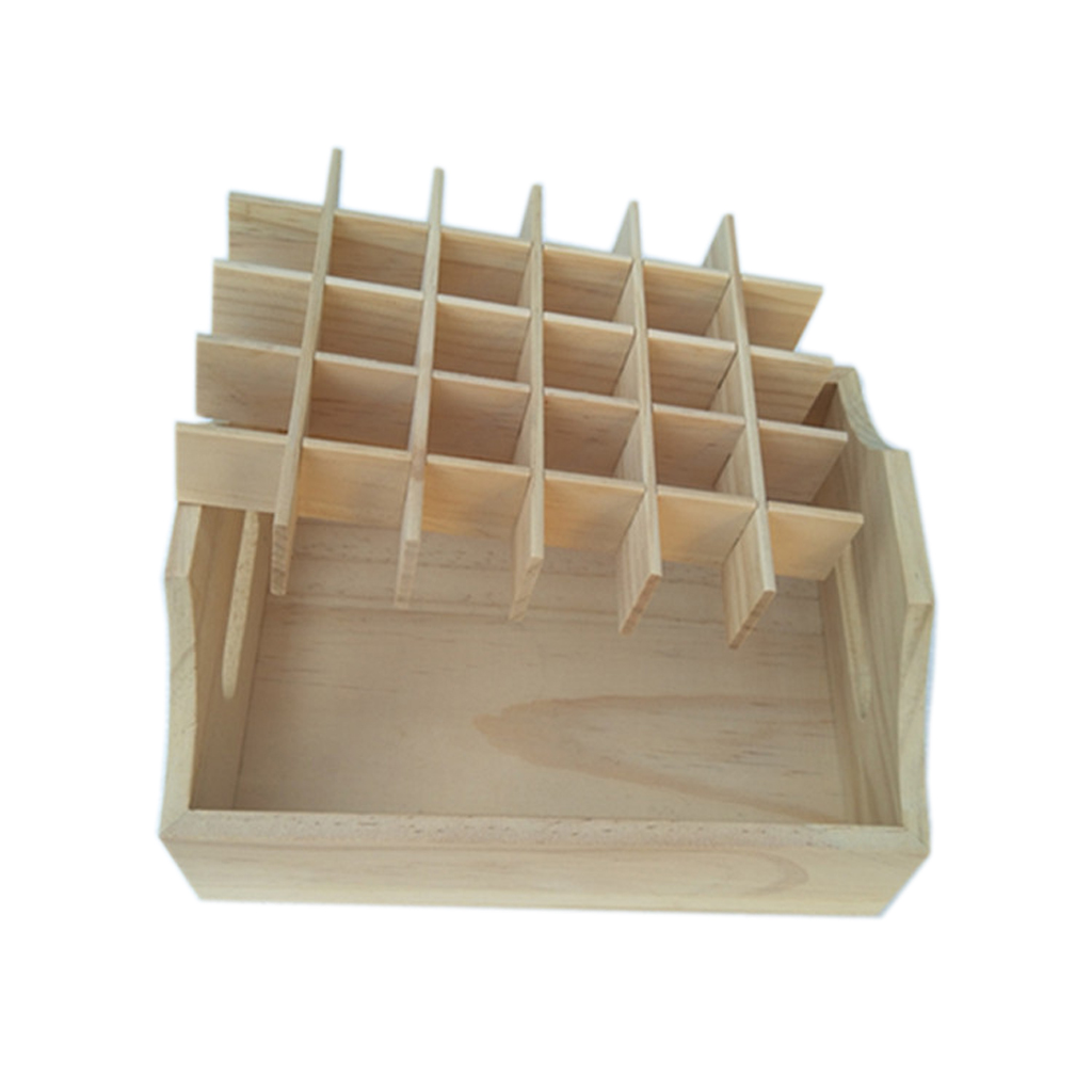 30 Slot Essential Oil Storage Box Case Holder Display Organizer for 20ml Oil