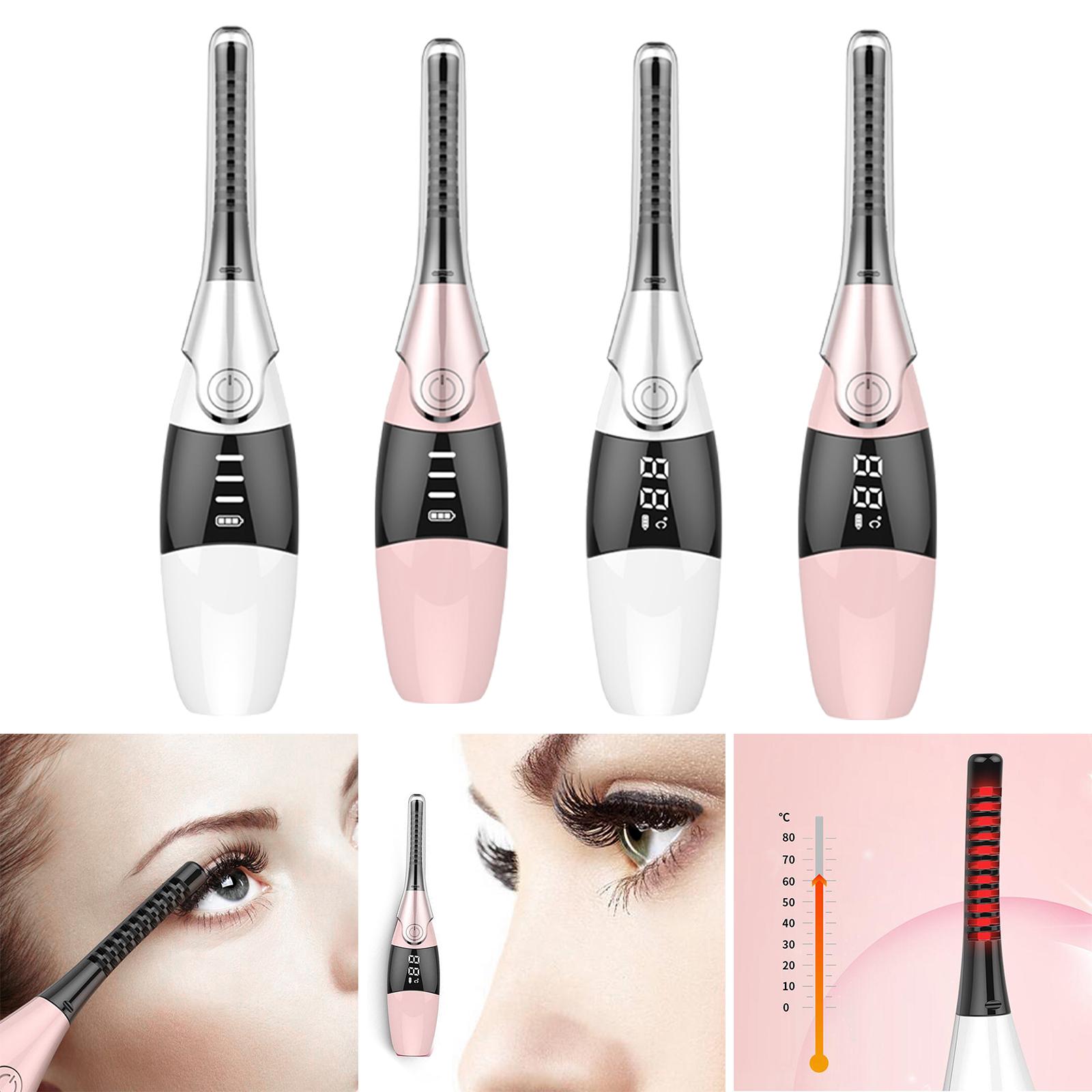 Electric Heated Eyelash er 10S Fast Heating USB Rechargeable for Girls Women Perm for Travel Eyelash Tool Lash er