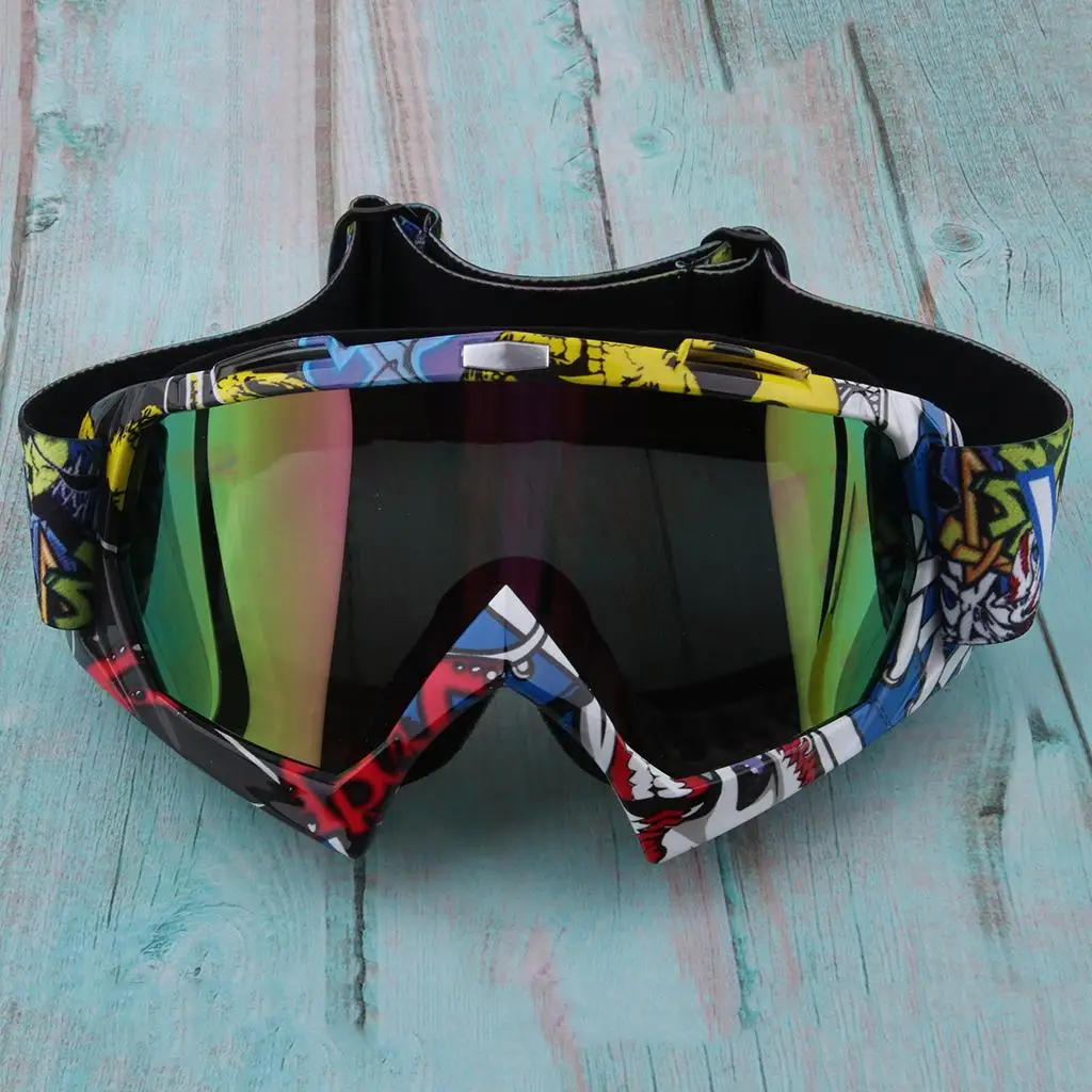 Outdoors Ski Goggles Snowboard Snowmobile Goggles Anti-Fog & Anti-UV