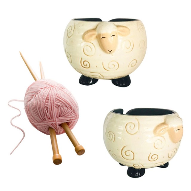 Popular Sleepy Sheep Yarn Bowl