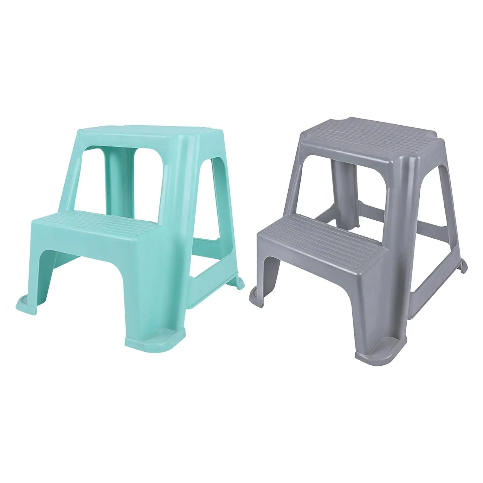 Two Step Stool Stepping Stool Anti Slip 2 Step Stool Double up Step Stool Stepstool for Kids Children Adults Pets Potty Training