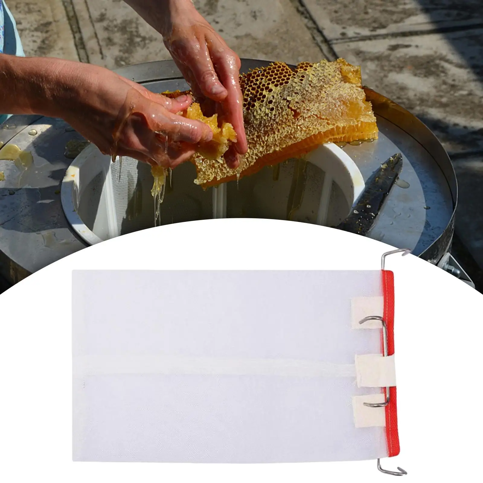  Filter Bag, Food Fondant Filter  Bags Strainer for Apiculture