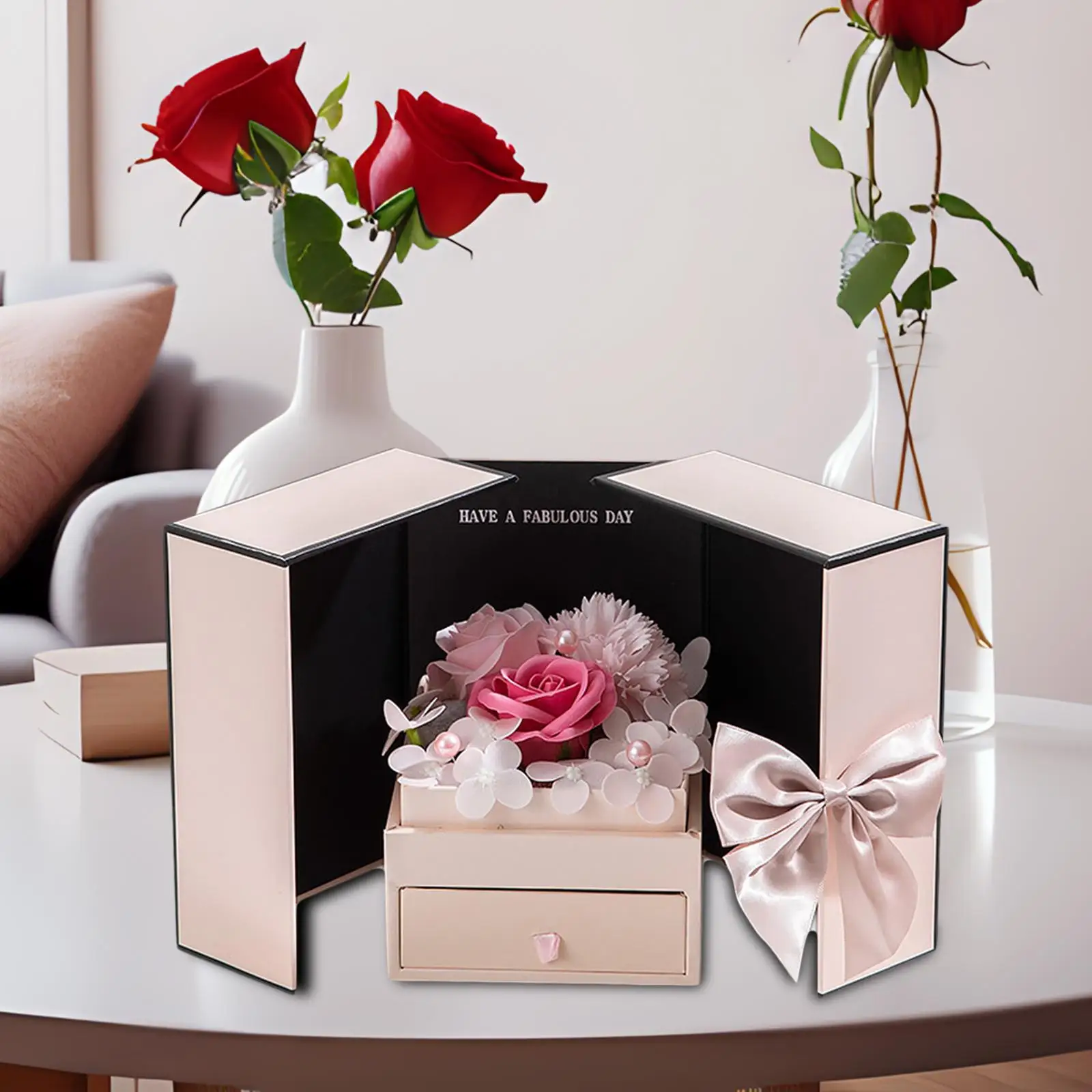 Valentine`s Day Gifts Box Romantic for Holiday Birthday Gifts Girlfriend