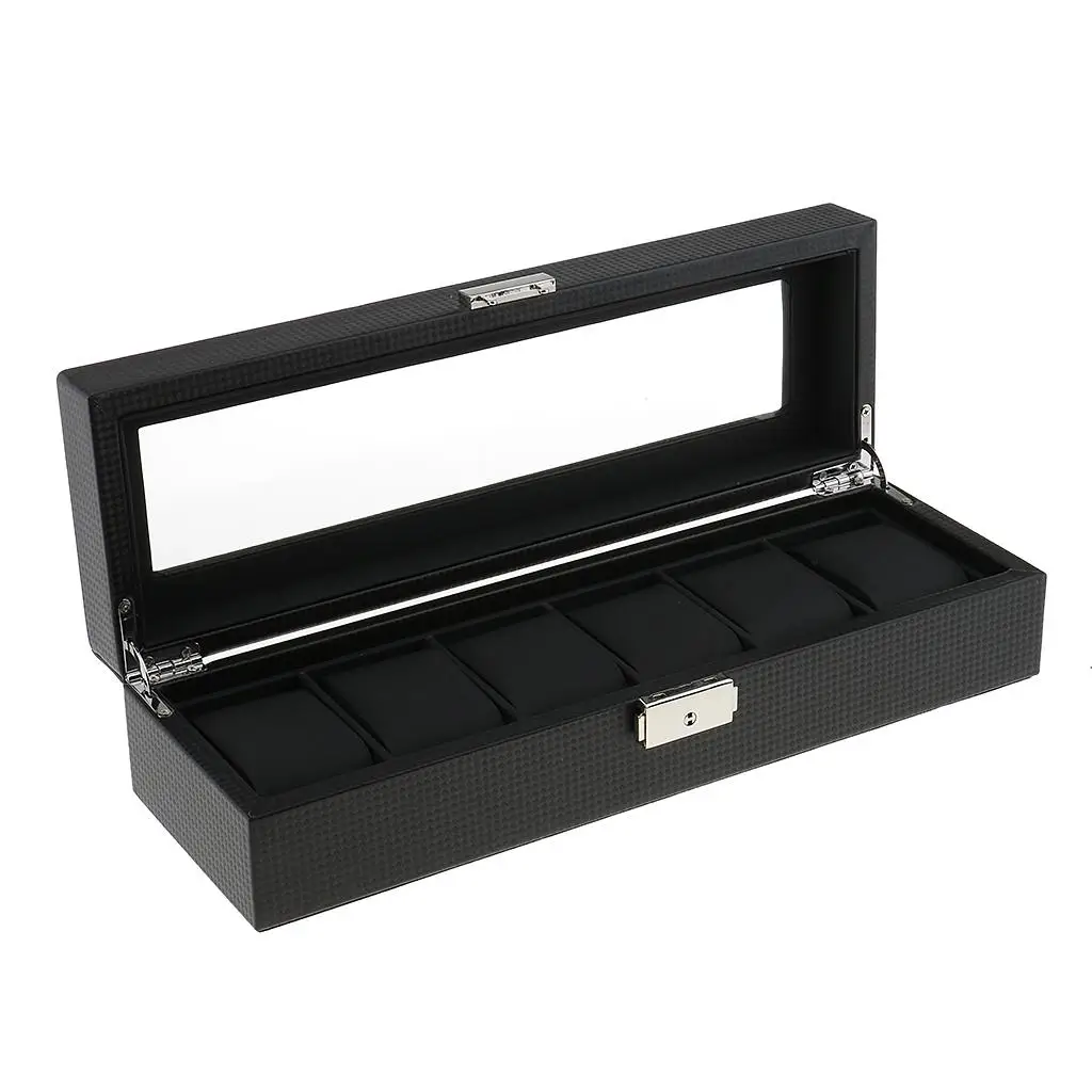 PU Leather  Display Case Organizer ,  Storage Gift for Mom. Friend, Father, Lover
