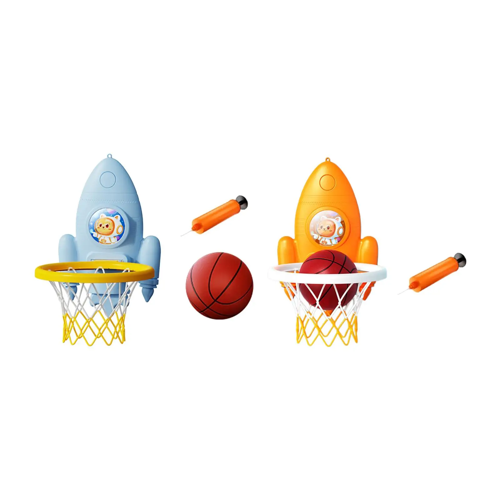 Kids Basketball Hoop Set Basketball Hoop Indoor Toys Foldable Basketball Hoop for Gifts