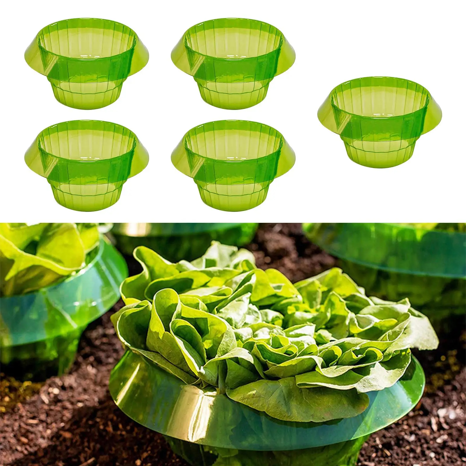Durable Flowers Protective Cover Protection Barrier Plants Protective Collars for Vegetables