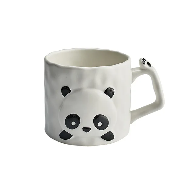 Cute Cartoon Panda Ceramic Mug Japanese Creative Animal Coffee Cup Water  Cup Home Office Afternoon Tea Milk Cup Drink Gift - Mugs - AliExpress