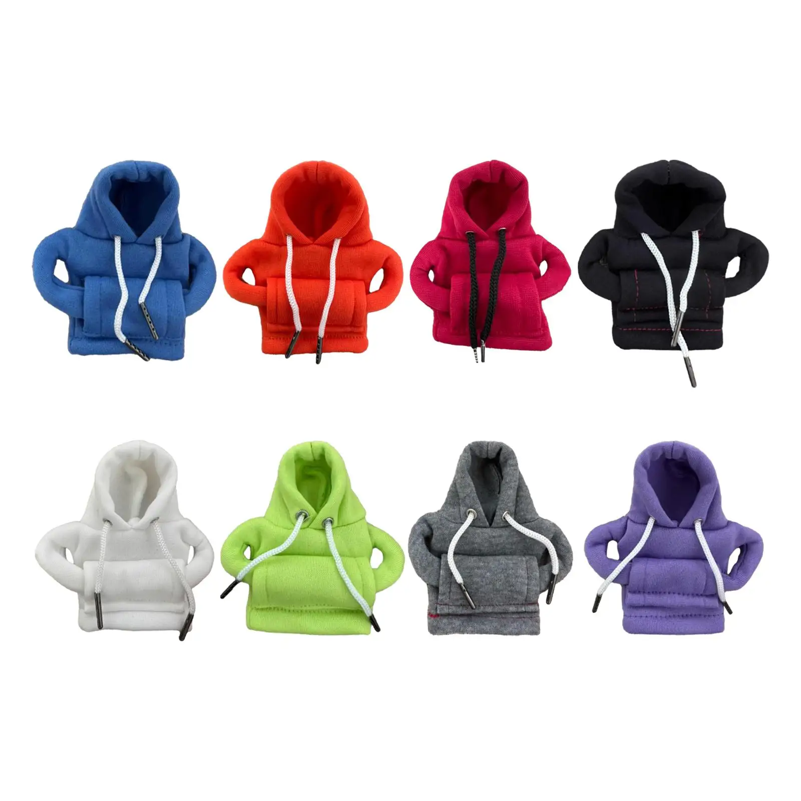 Car Shifter Knob Cover Hoodie Cloth Funny Universal Mini Hoodie for Shifter