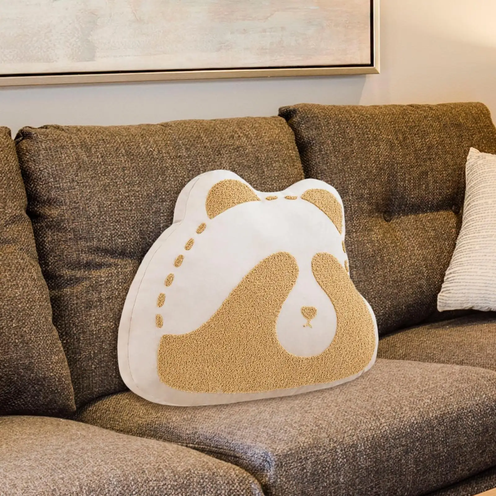 Panda Throw Toy Soft Chair Back Cushion Waist Rest Cushion Reading Pillow