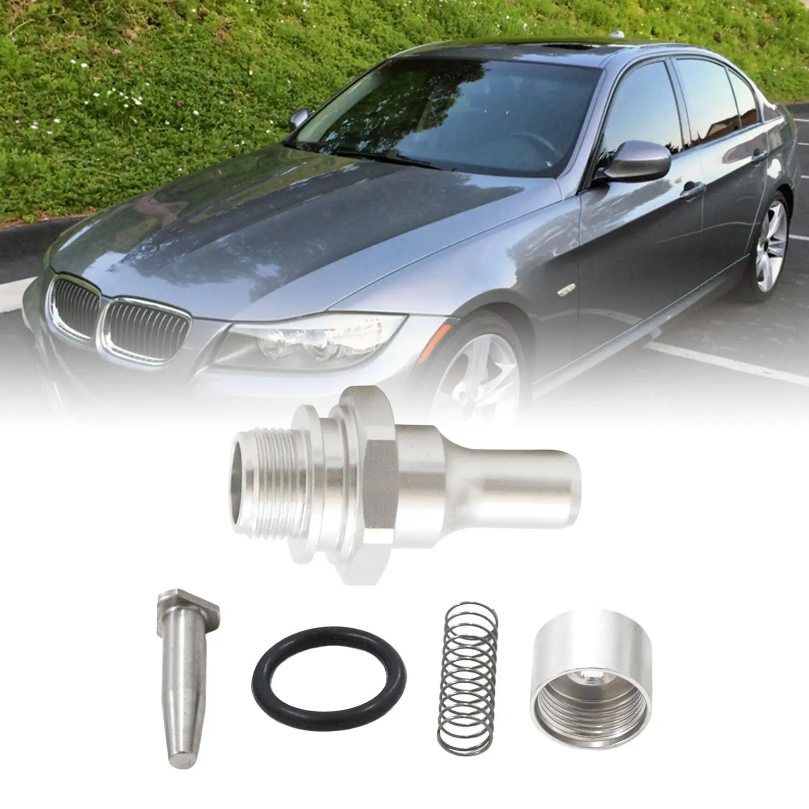 Pcv Valve Stable Performance Upgrade Replaces Attachment Accessory for BMW N54 Twin 135i 335i E60 E61 E71 E82 E88 E89