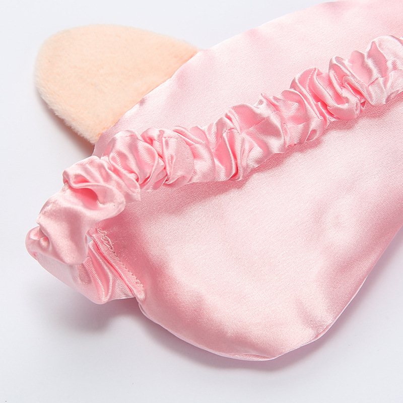 Cartoon Piggy Silk-like Sleeping Mask Goggles Shading Eye Protection one piece Eyepatch antifaz para dormir He patch_voghion.com