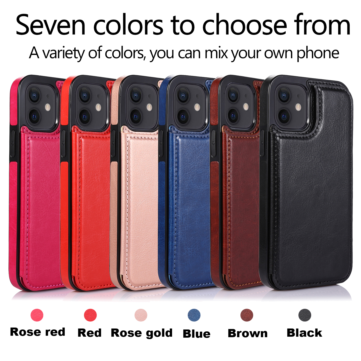 Funda De Teléfono De Cuero PU Para Huawei Mate 20 Pro Funda Abatible