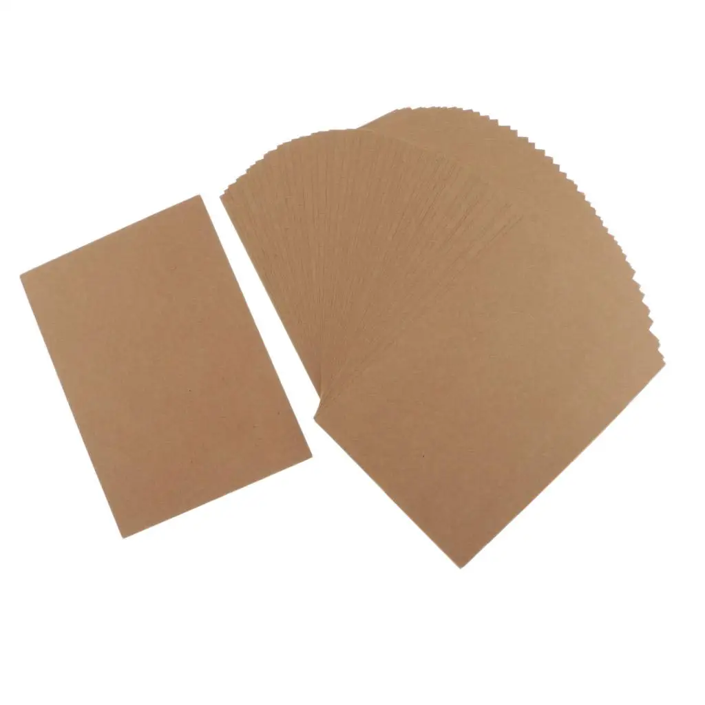 00x Thick A5 Kraftpaper Handwork Paperboard Holiday Handicrafts Papers