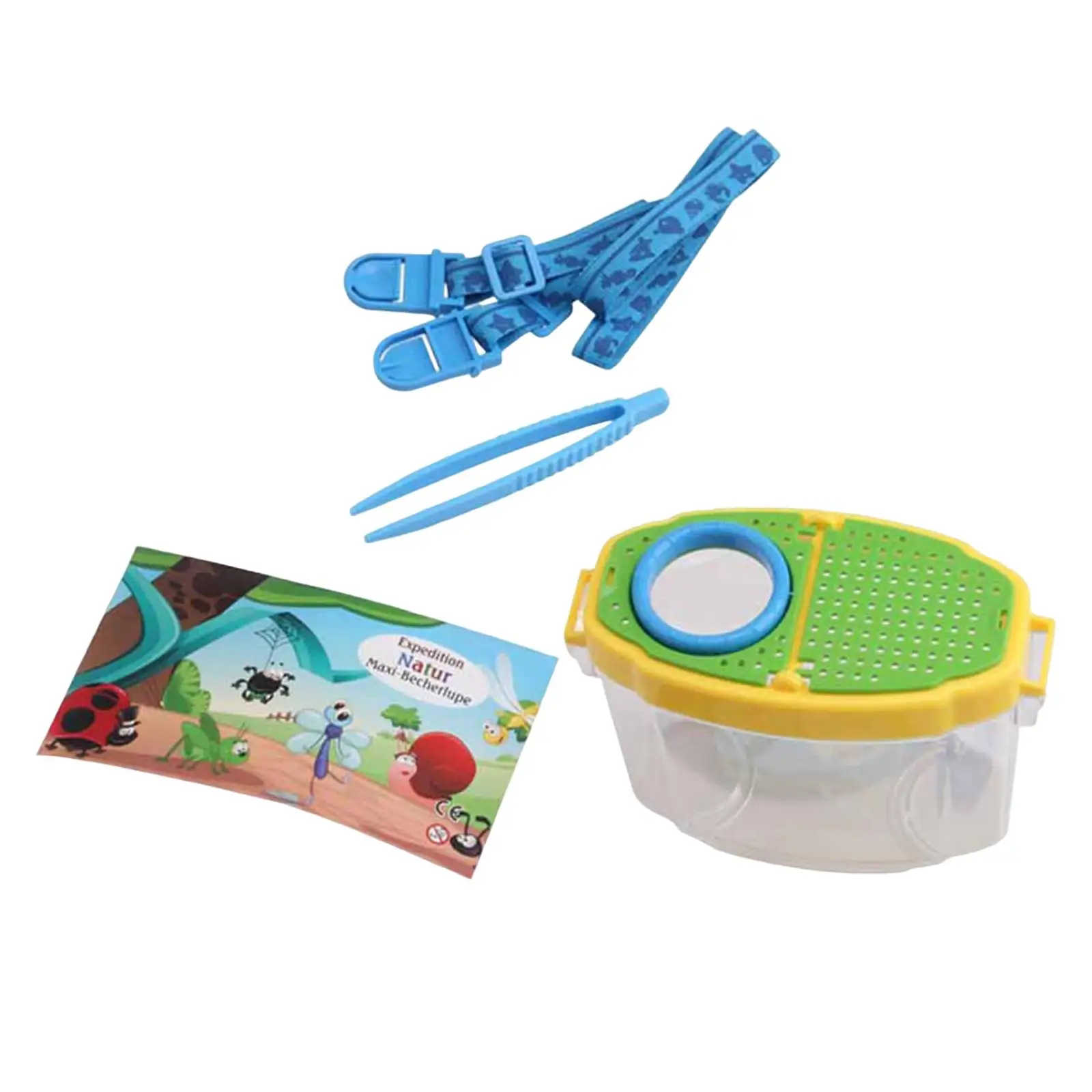 Magnifying Glass Container Box Leisure Outdoor Toys Viewer for Living Room