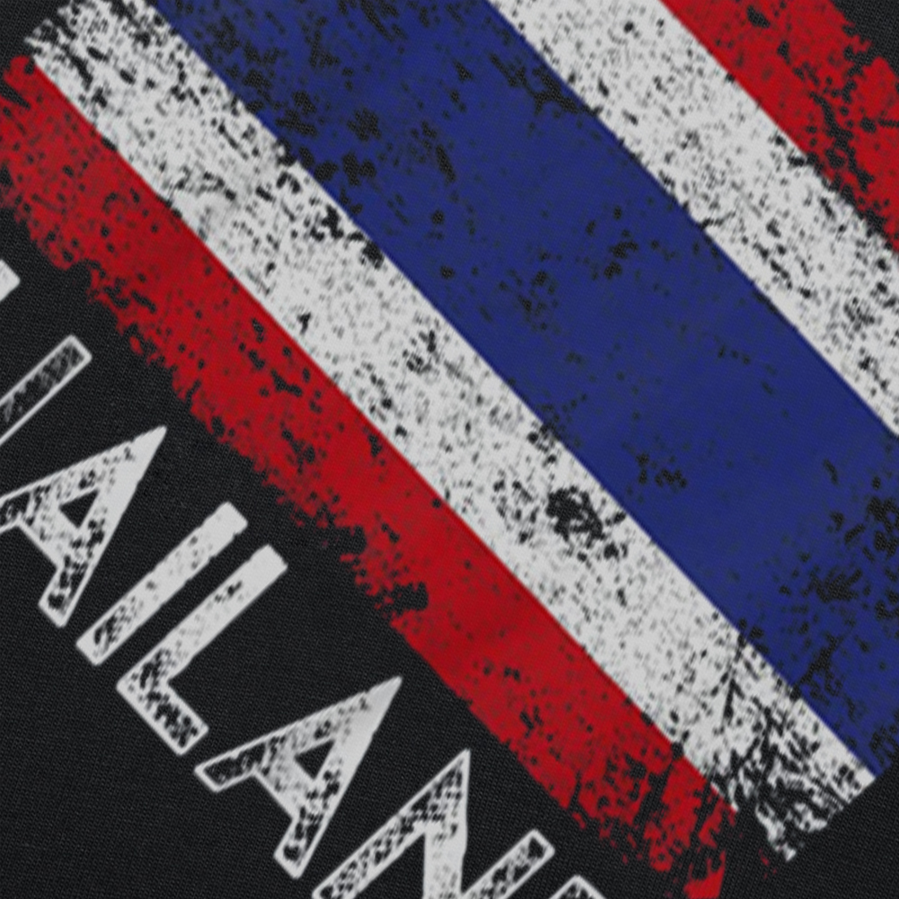 Lustige Thailand Flagge T Shirts Sommer Stil Grafik Baumwolle Streetwear Kurzarm Geburtstag Geschenke T-shirt Herren Kleidung – Detail 5