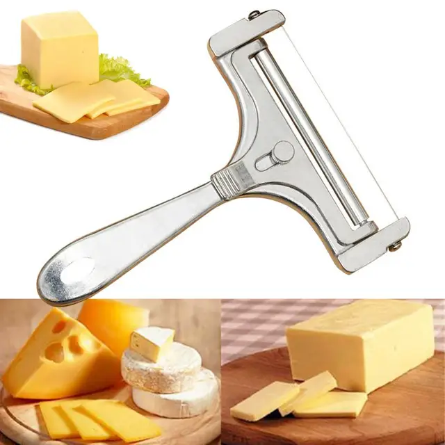 Saterkali Butter Slicer Ergonomic Handle Slicing Tool Eco-friendly