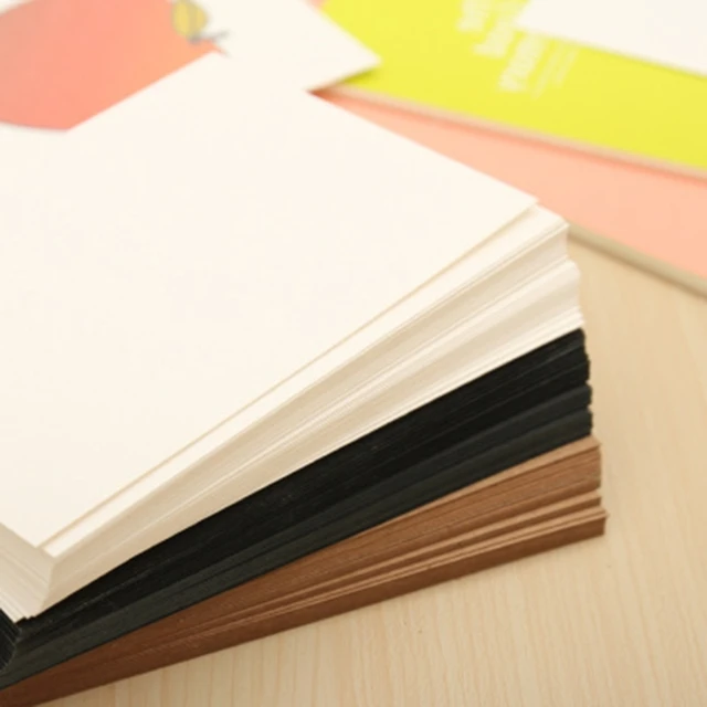 Blank Paper Card Memo Cards 50 Sheets Printable Blank Postcard