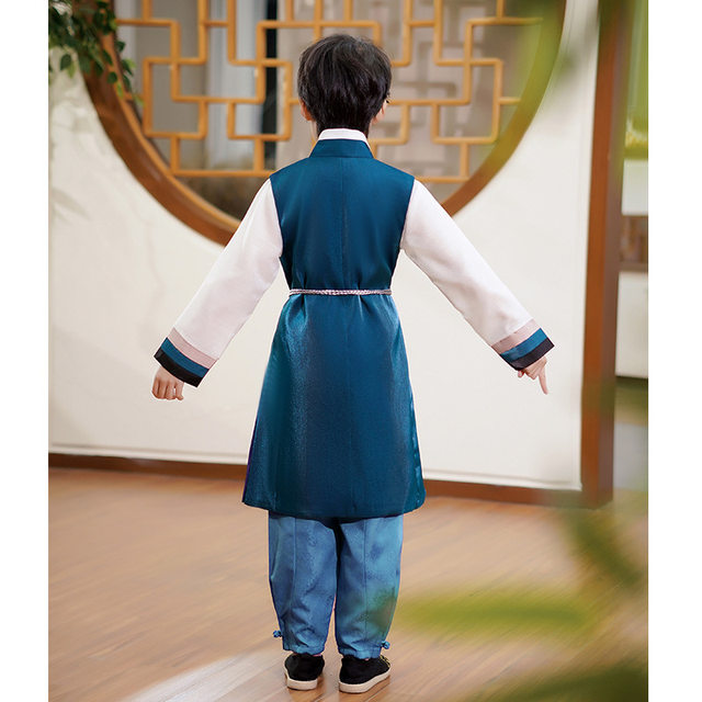 Kids Hanbok Traditional Korean Costume Korean Hanbok Costume for Boys Children Ethnic Asian Clothes Retro Dance Outfit Cosplay AliExpress 200000532