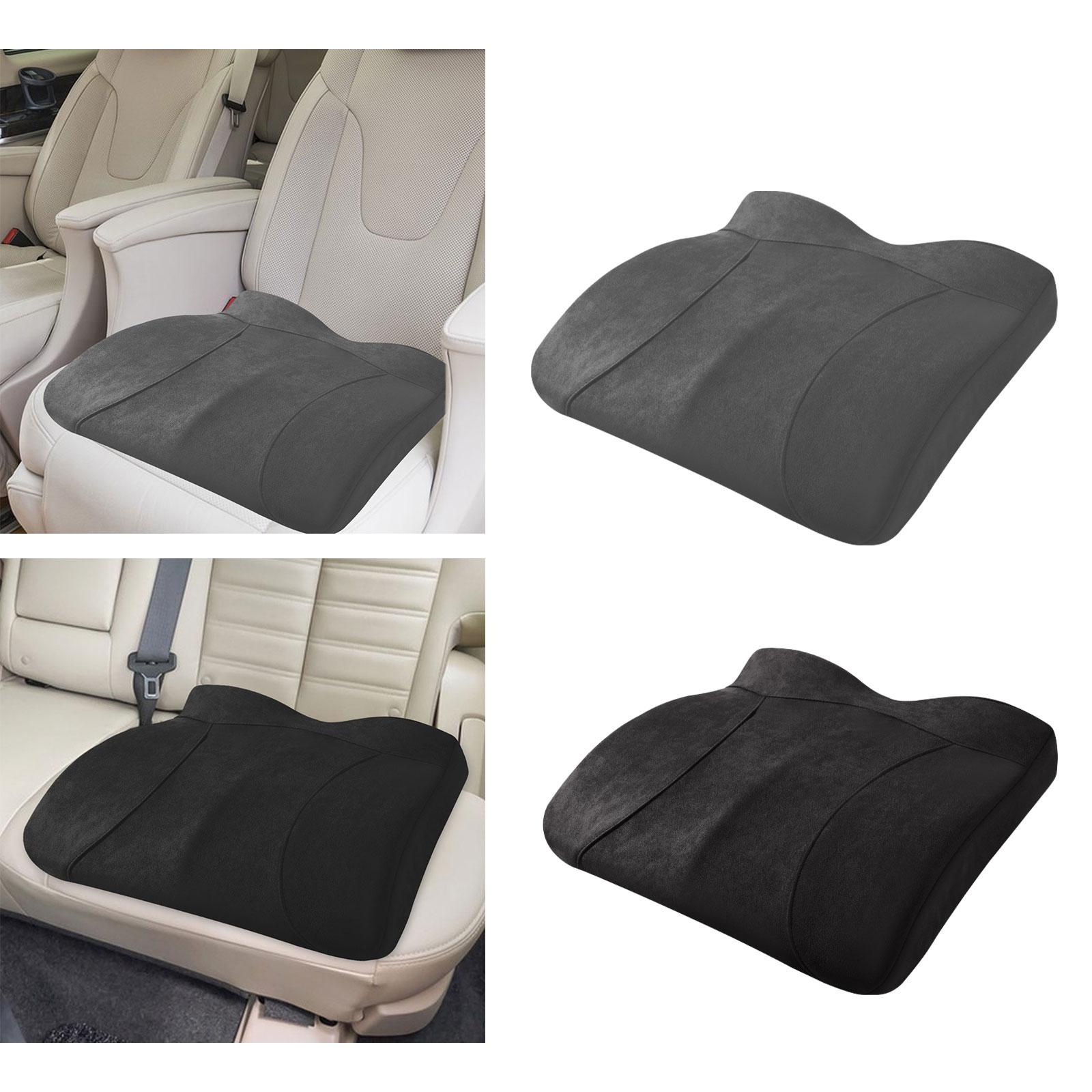 Car Seat Cushion Memory Foam Auto Seat Pad Universal Comfortable Car Driver Seat Protector Chair Pad Office/Home Chair Seat