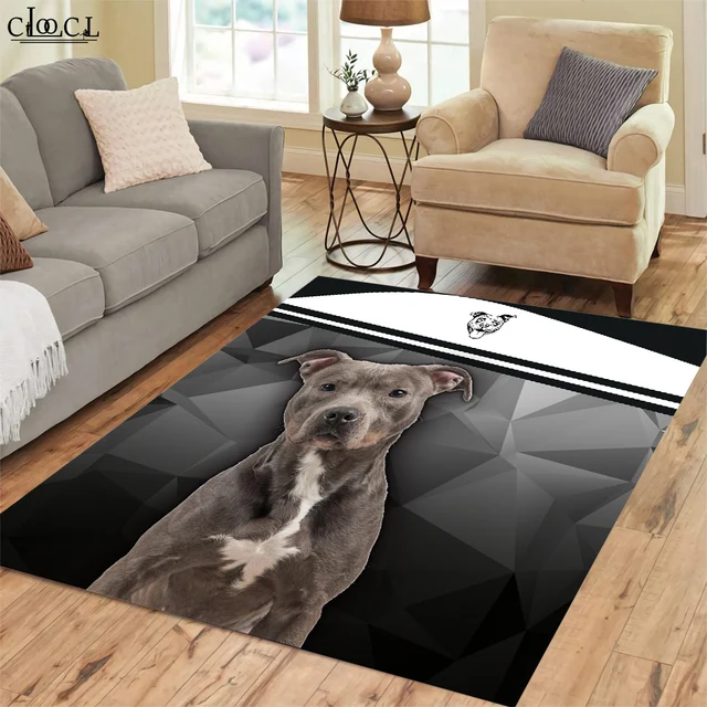 Staffordshire Bull Terrier Dog Mat Kitchen Bath Floor Doormat Outdoor Cute  Love Garage Footpad Carpet Living