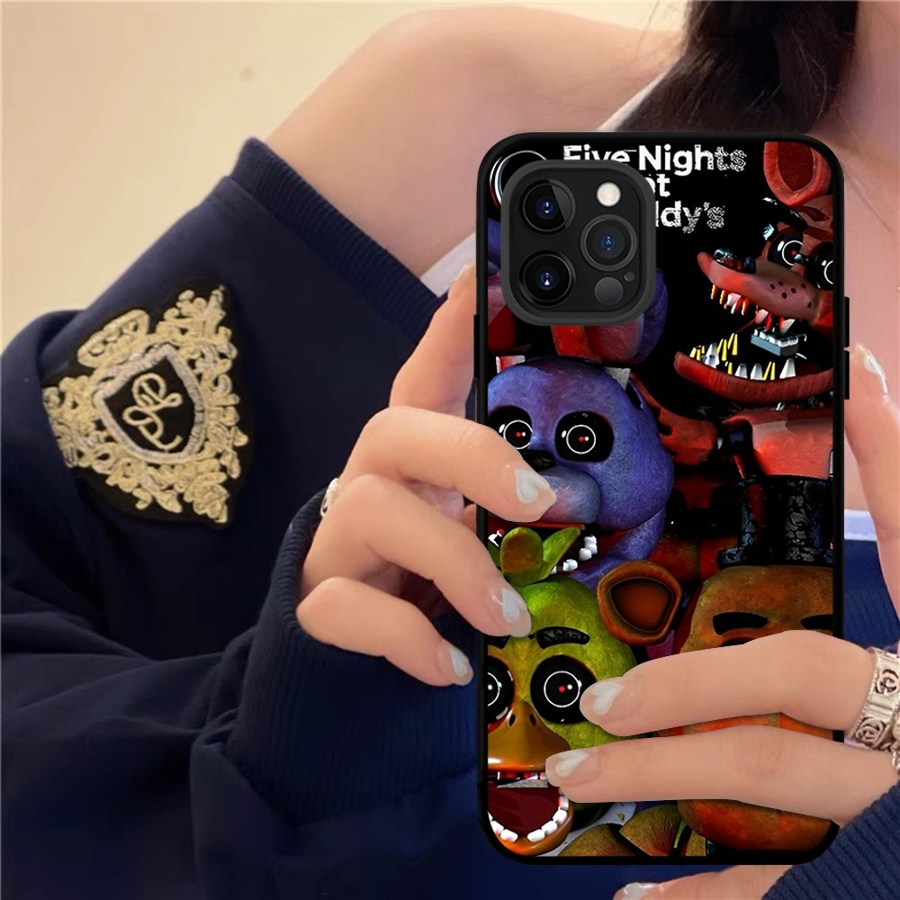 Чехол для телефона Fnaf Animatronics для iPhone 14 13 12 Mini 11 Pro XS Max  X XR SE 6 7 8 Plus, мягкий силиконовый чехол | AliExpress