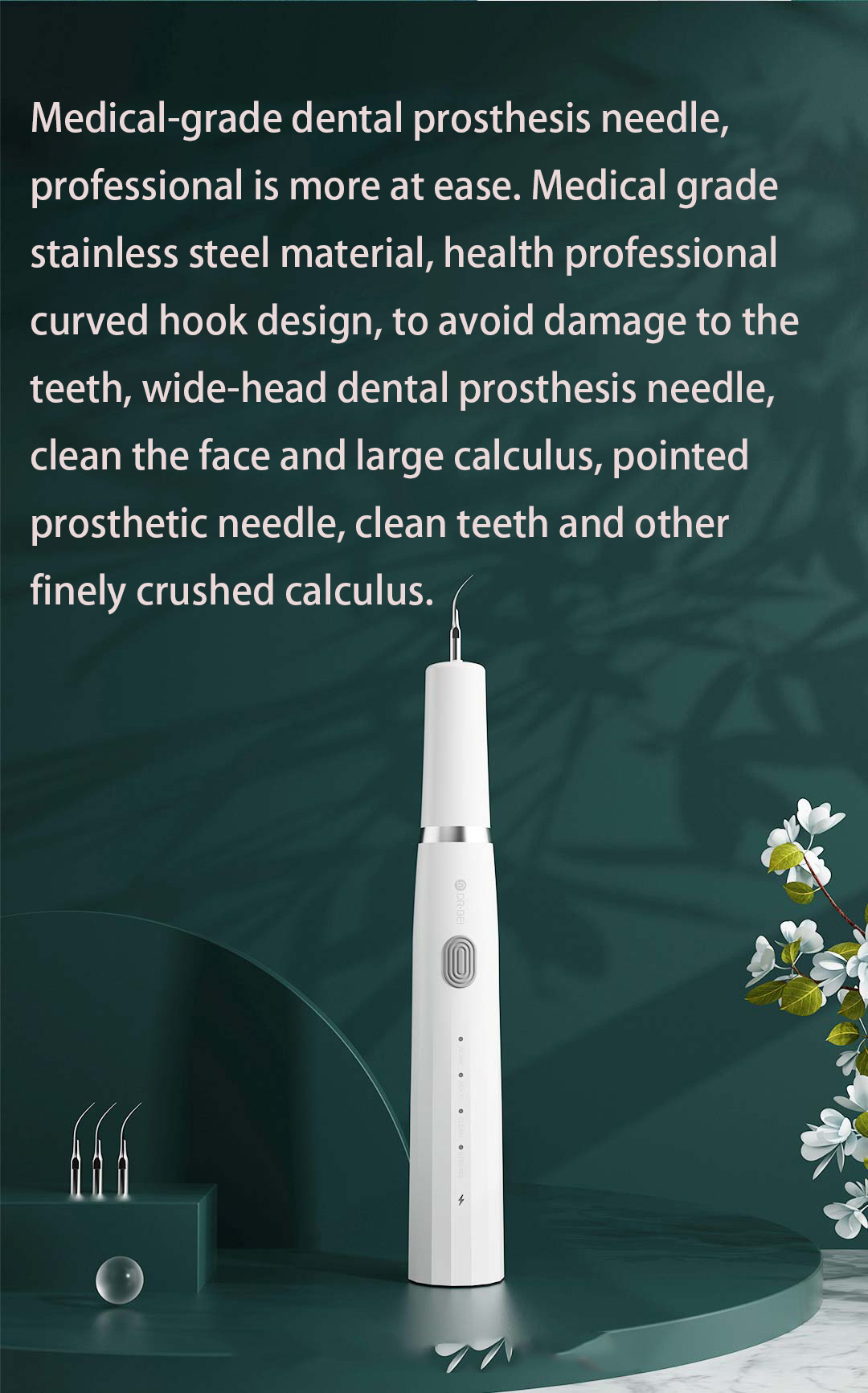 Title 8, Xiaomi DR.BEI Ultrasonic Scaler YC2 Dental Calc...