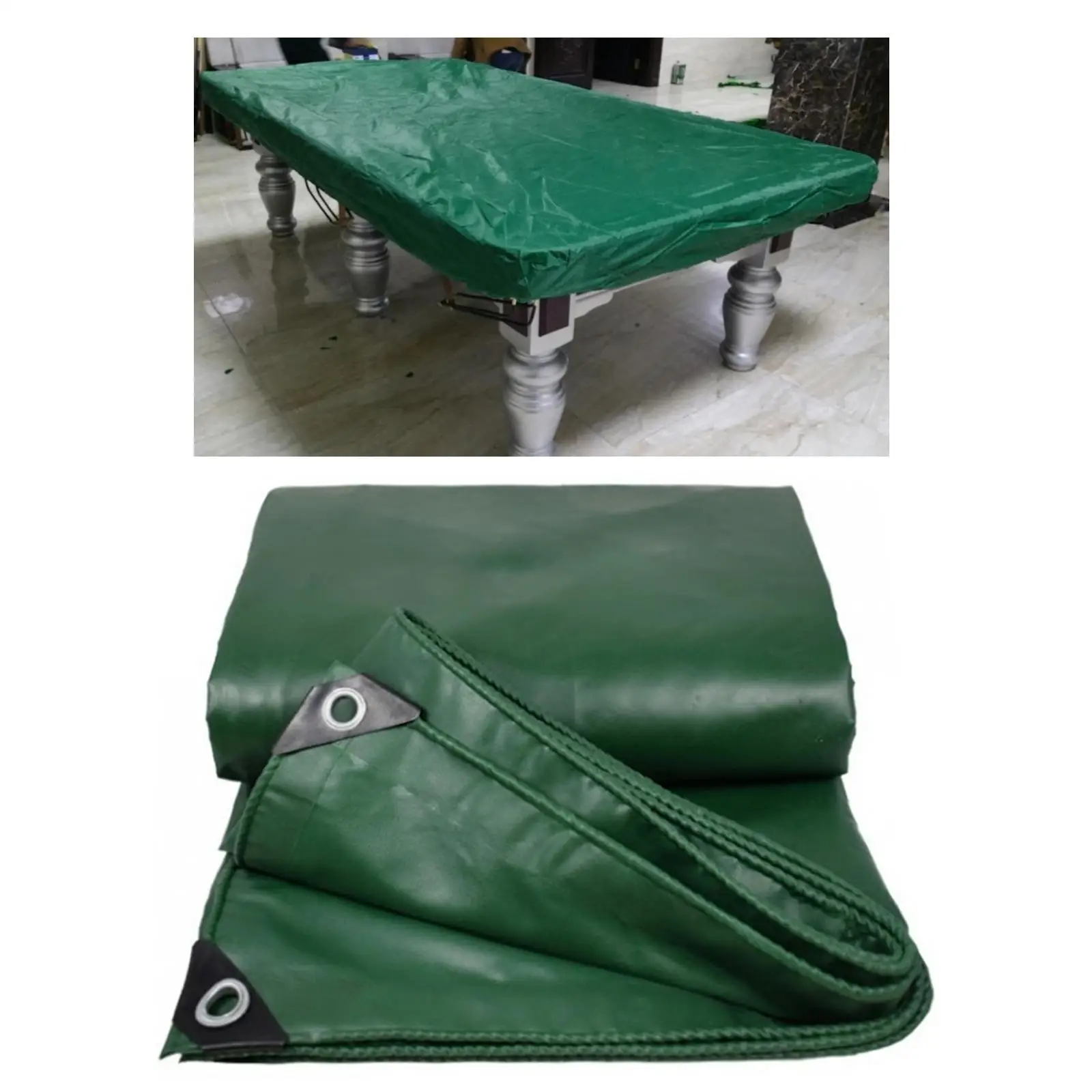Billiard Snooker Table Cover 9ft Dustproof Waterproof Anti UV Easy to Clean with Drawstring Pool Table Cover for Vehicles Trains