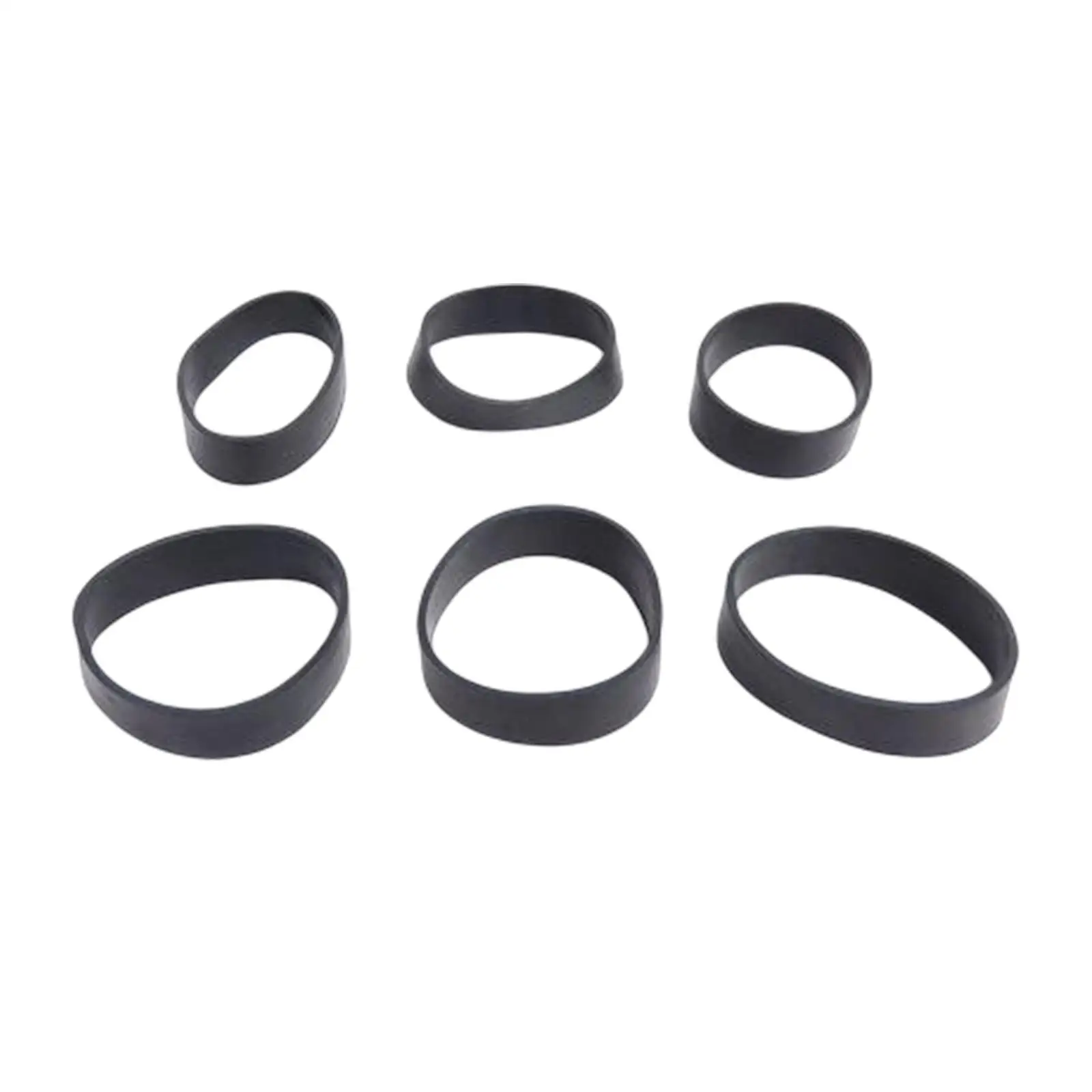 6 Pieces Rubber Fixing Band Sealed for Enthusiast Diver Diving Equipment