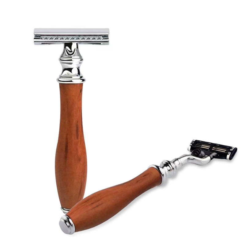 Best of Triple Blade Safety Razor With Pure Wooden Handle Reviews & Tips