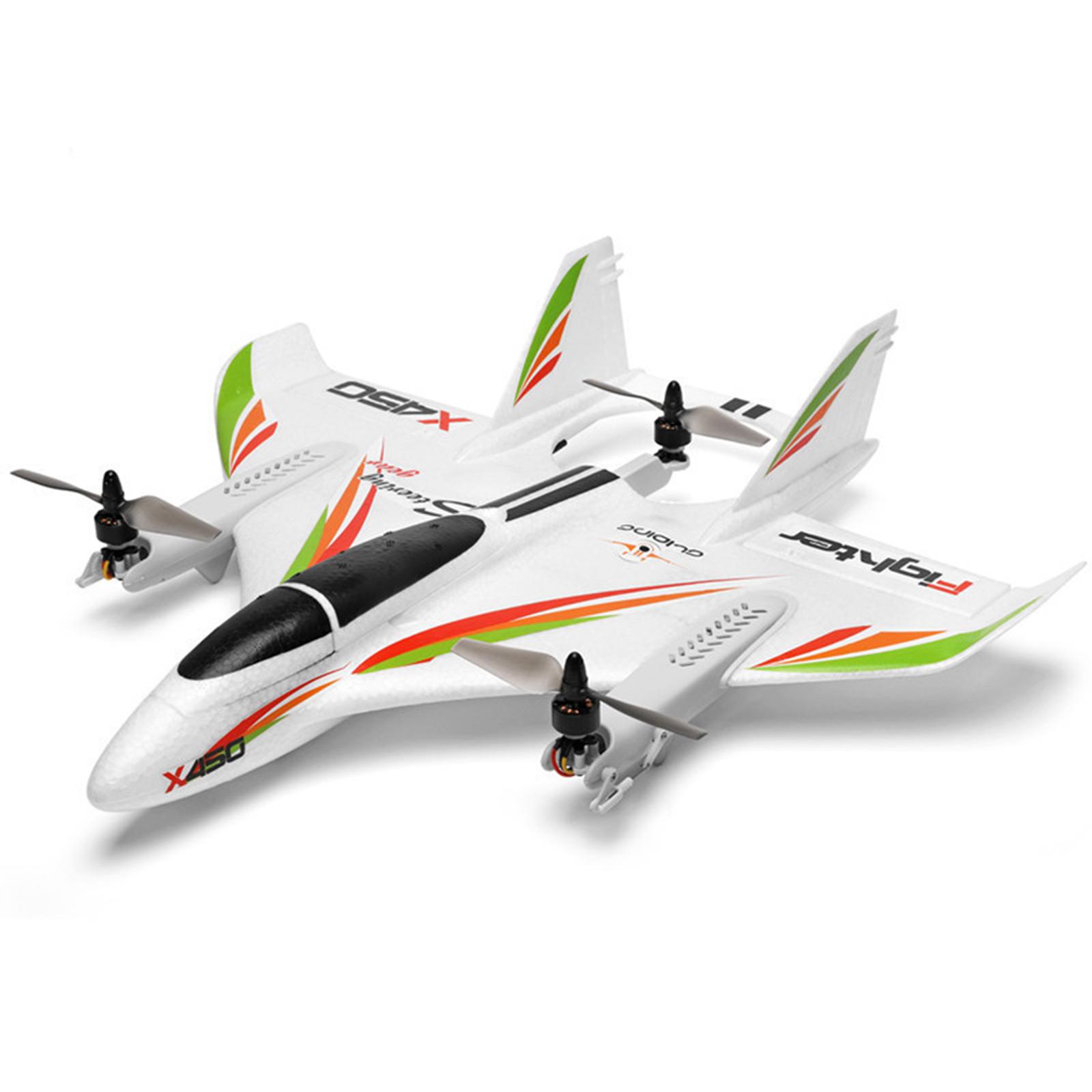 RC Stunt Plane  6CH 3D/6G RC Airplane Brushless Motor Vertical Take-Off LED