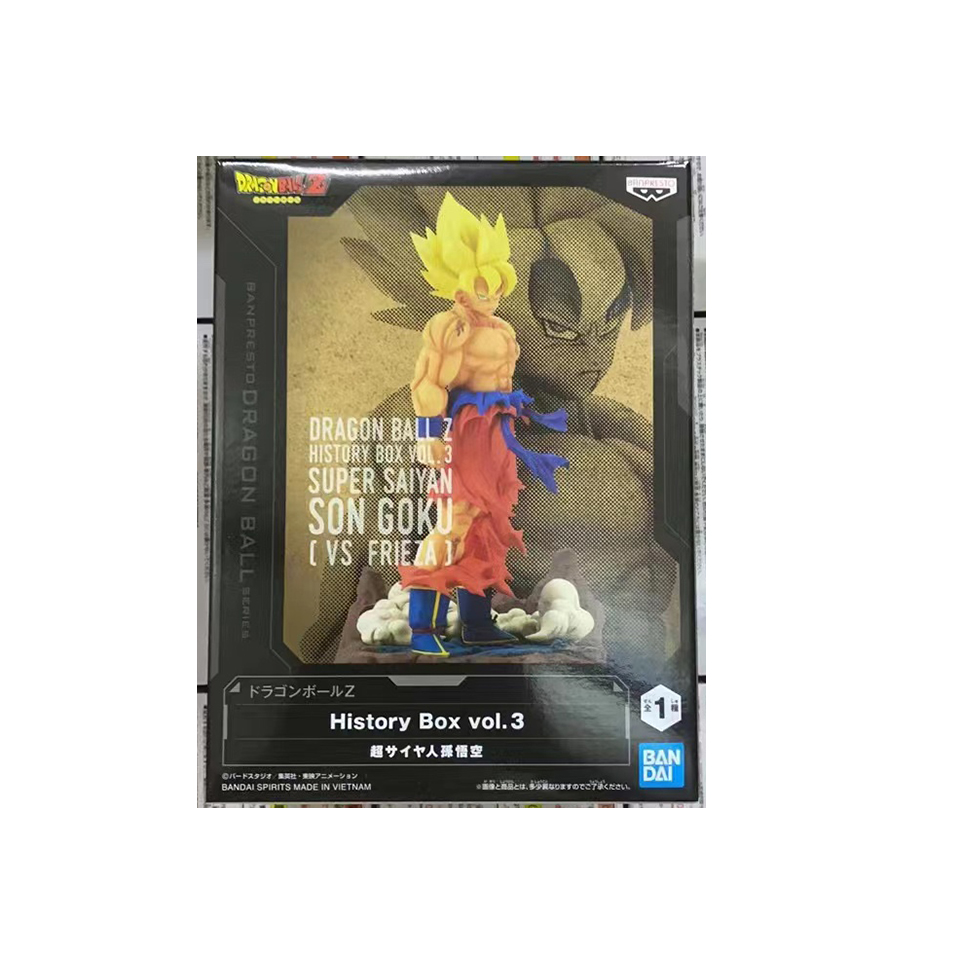 Оригинальные фигурки в наличии Bandai Banpresto Dragon Ball Z, оригинальная  коробка Vol.3 Super Saiyan Son Goku, детские подарки | AliExpress