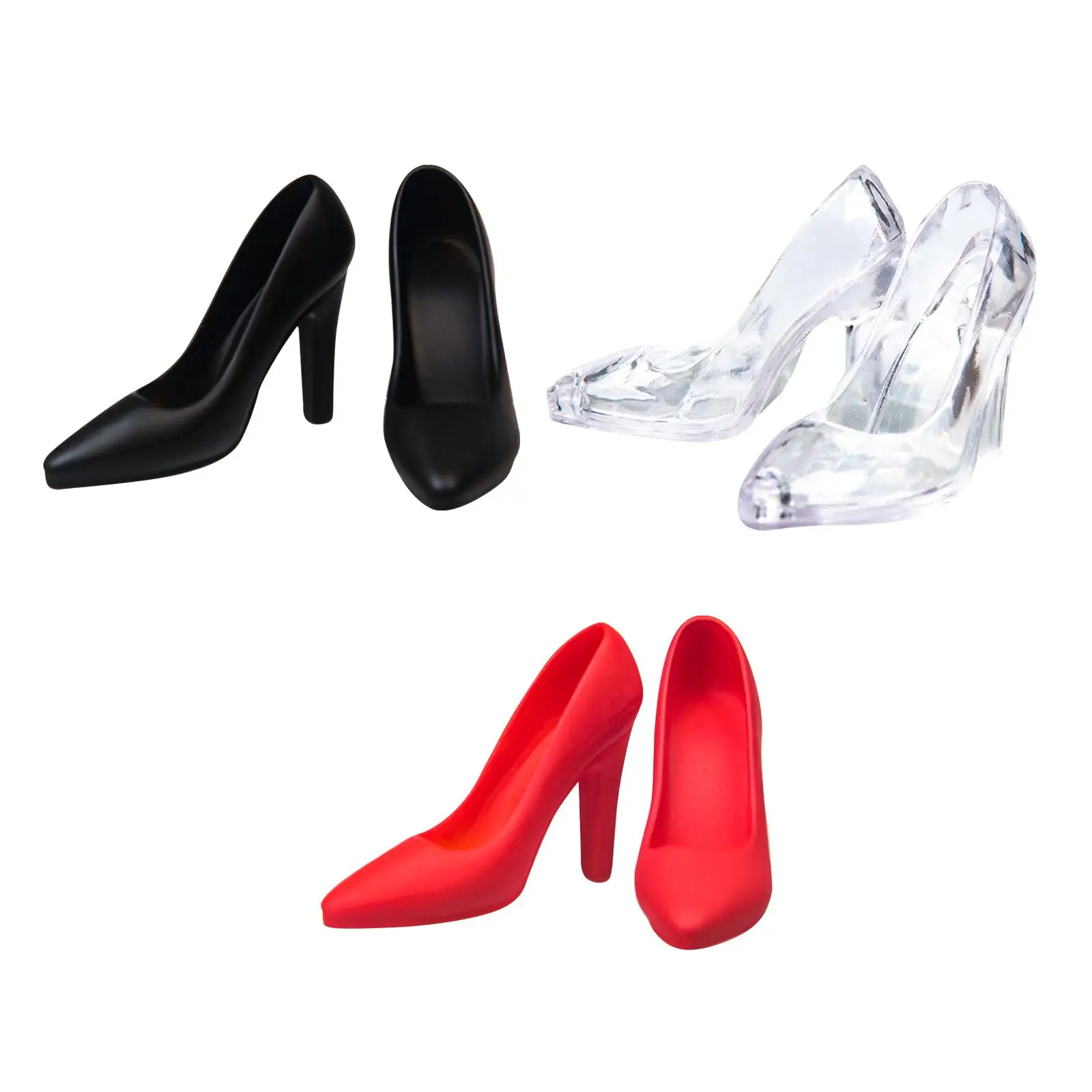 1:6 Scale, High Heel Shoes , Female High Heel Shoes, Stiletto Pump, for 12inch Action Figures Figure Accessory