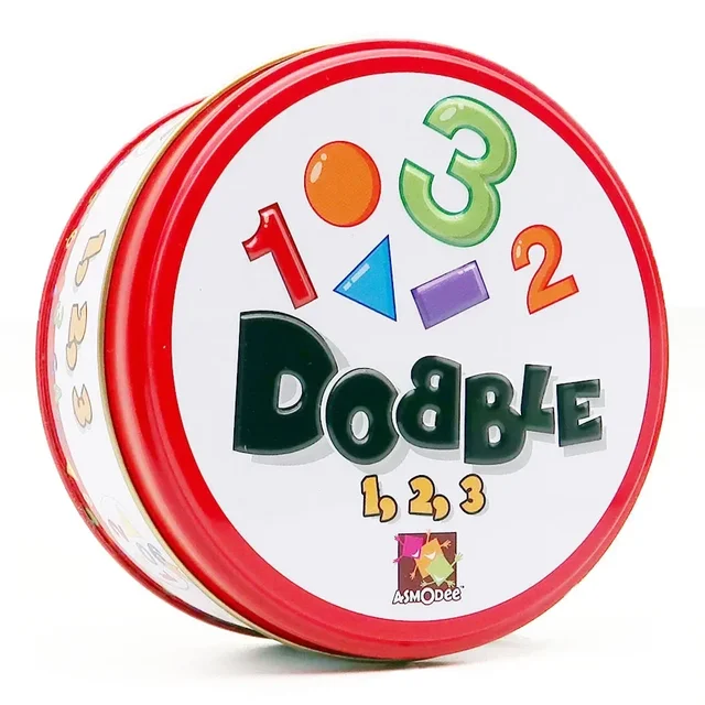 Juego de cartas doble Dobble para niños, juego de mesa para niños, caja de  Metal HP, juguetes a juego, 28 estilos - AliExpress