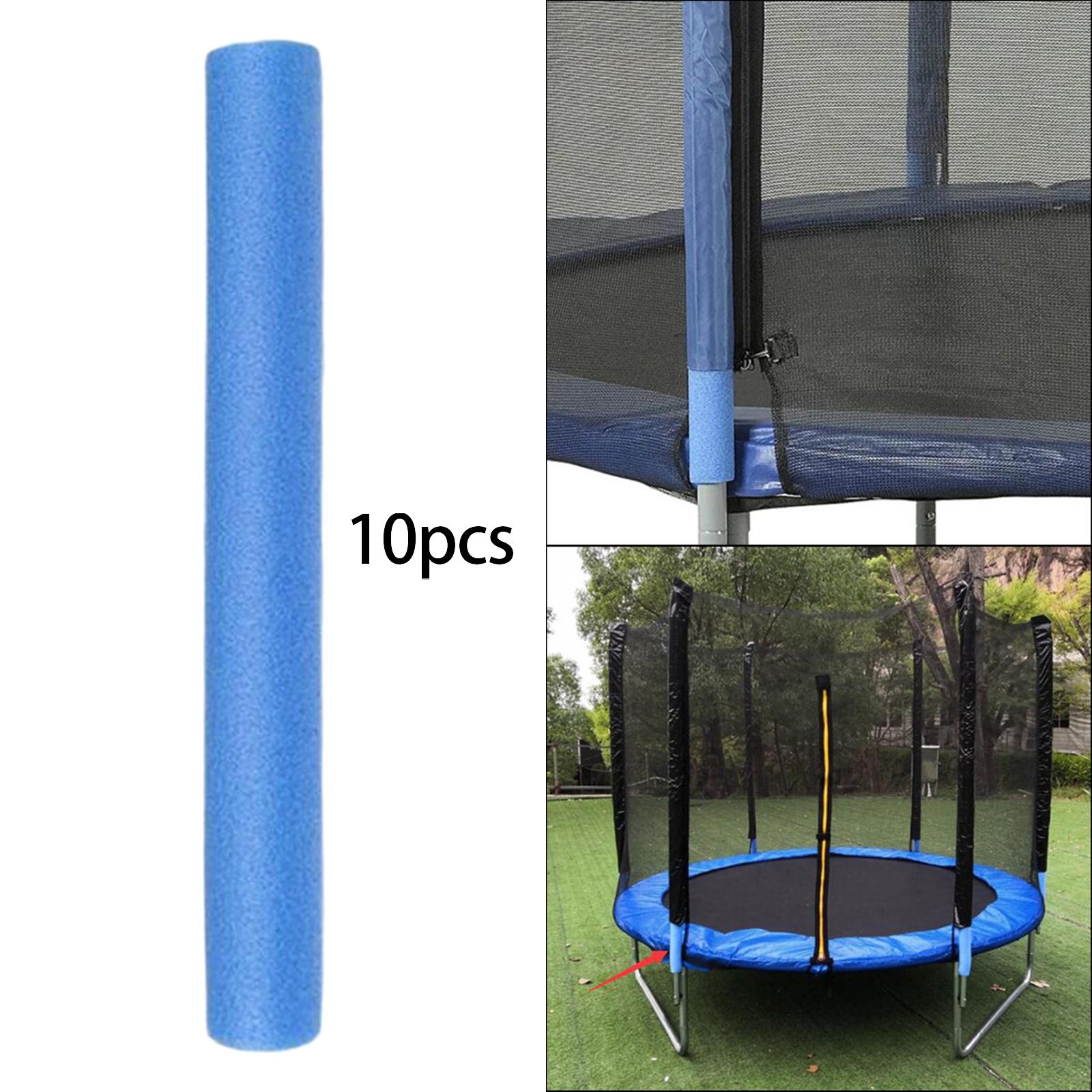 10x Trampoline Enclosure Pole Foam Sleeves Pipe Tube Trampoline Accessories